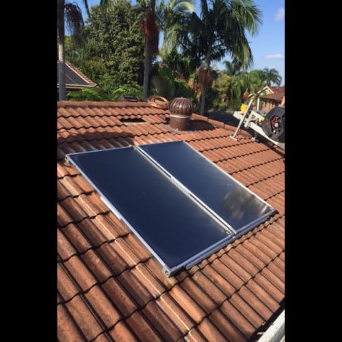 fix solar hot water system