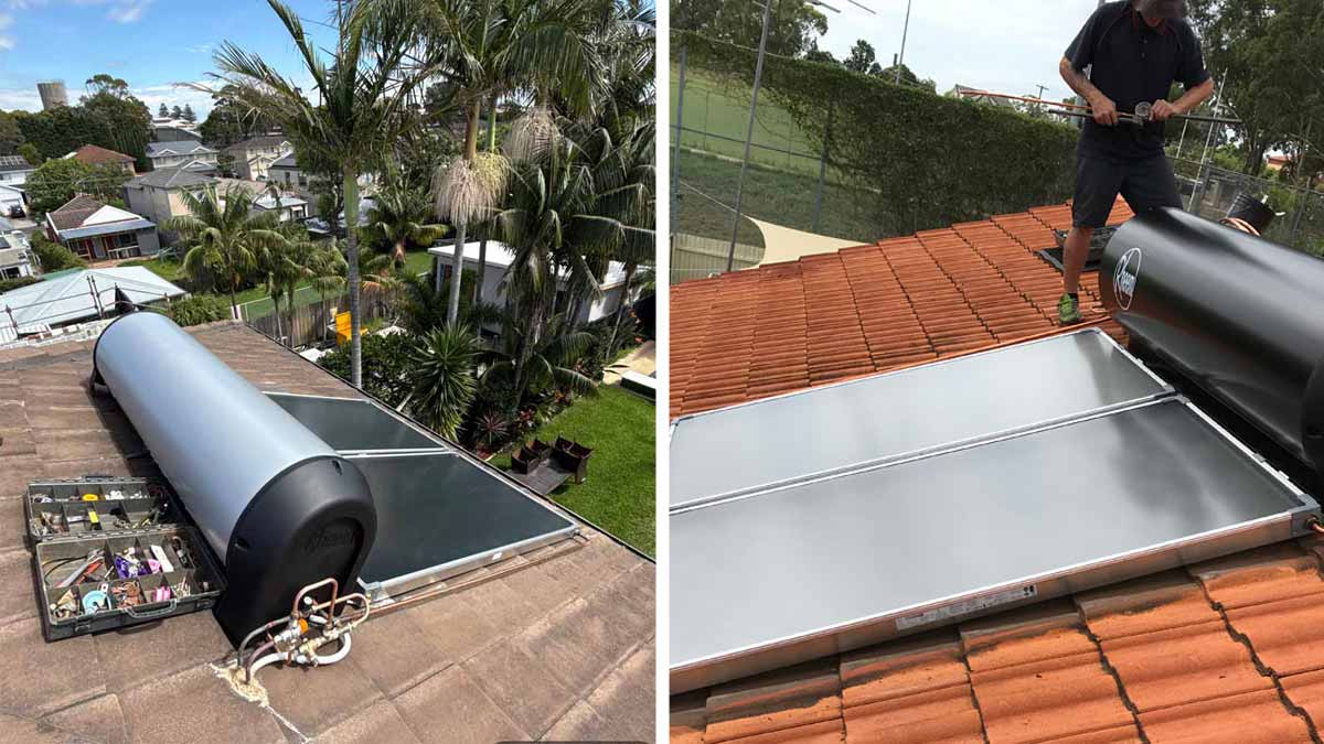 switch to solar hot water