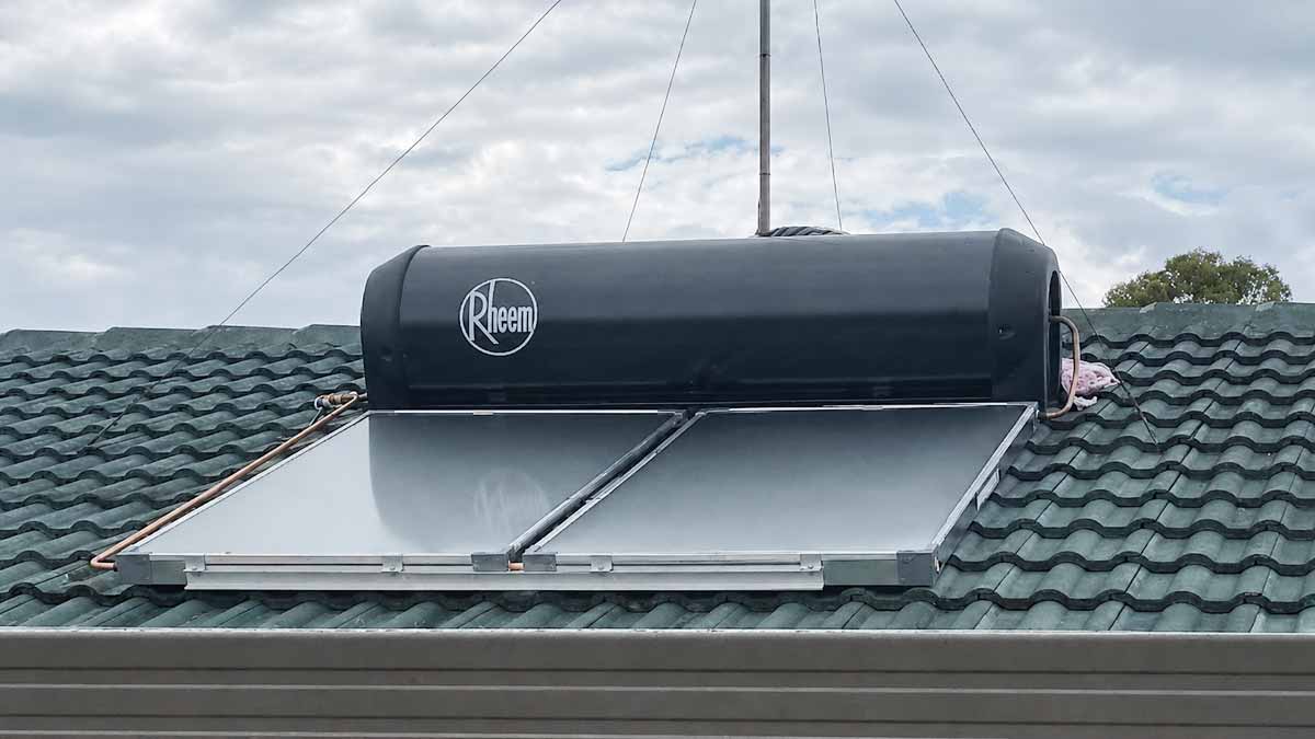 switch to solar hot water