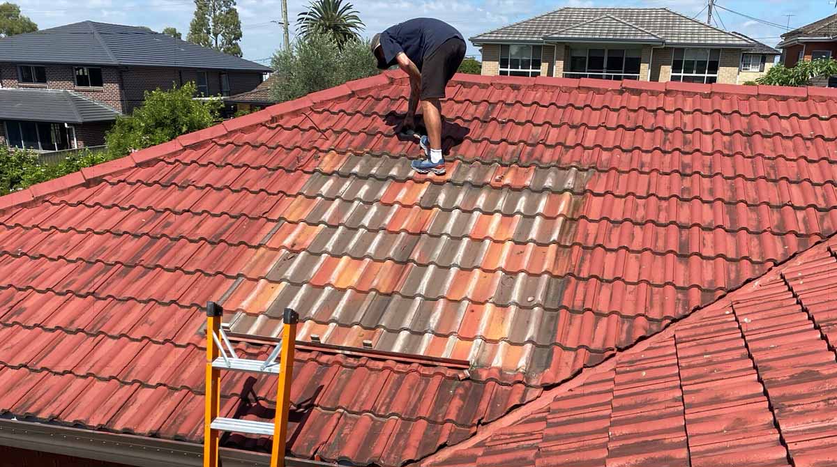 remove roof solar hot water system sydney