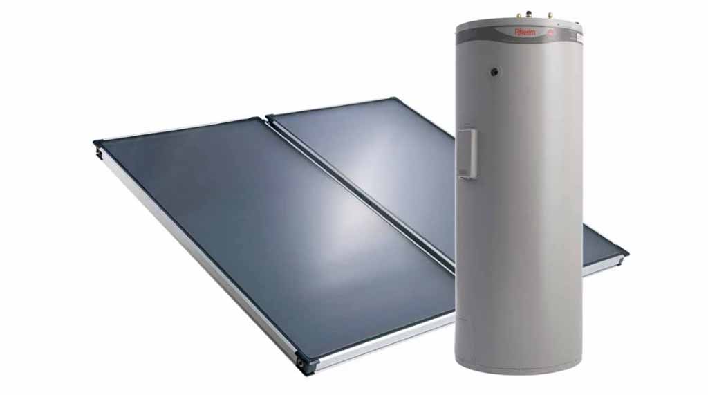 solar energy hot water system rheem loline