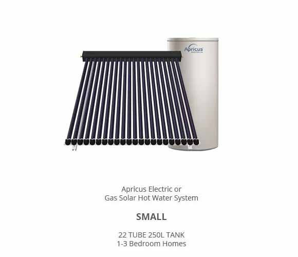 solar panel hot water system apricus