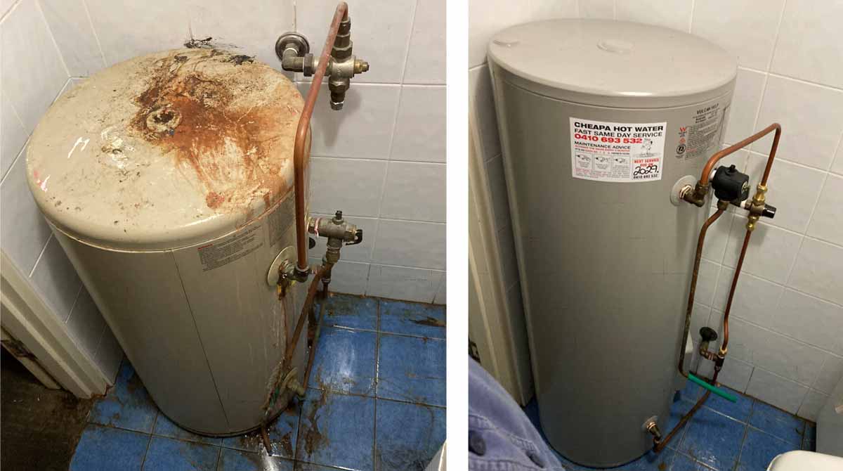 electric hot water heater repairs