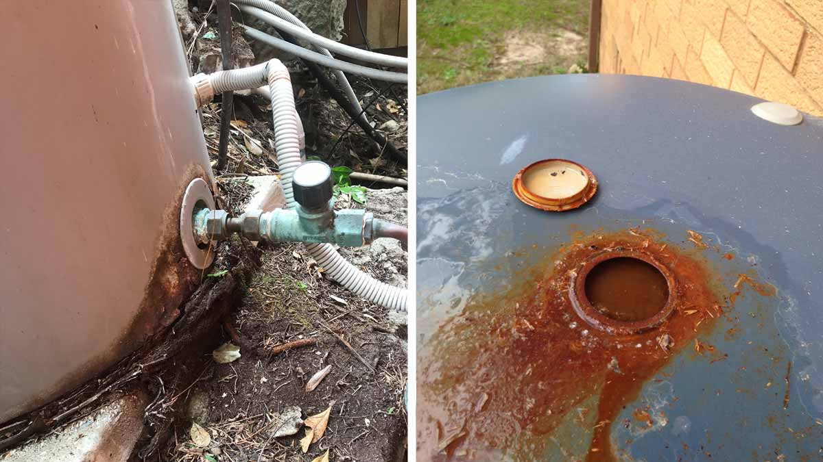 diy water heater maintenance leaking