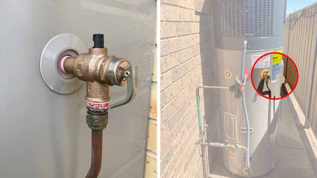 diy water heater maintenance pressure relief valve