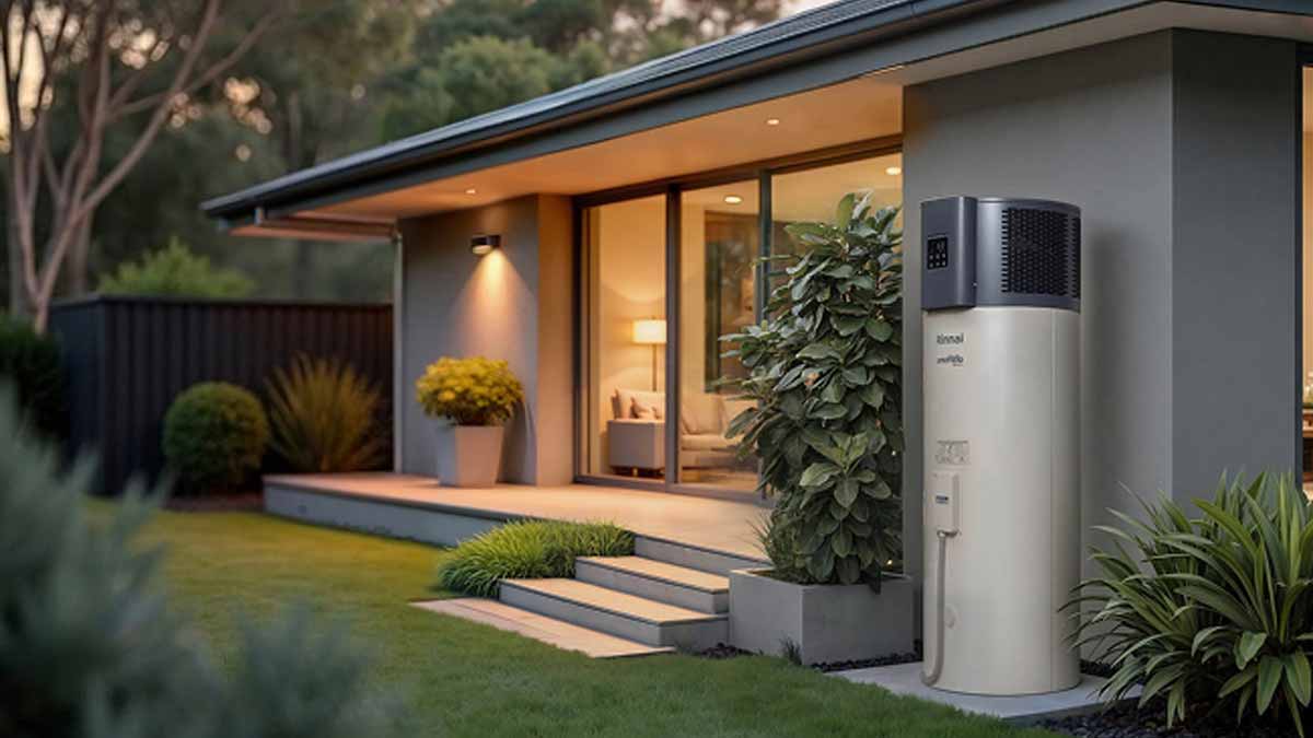 heat pump hot water unit