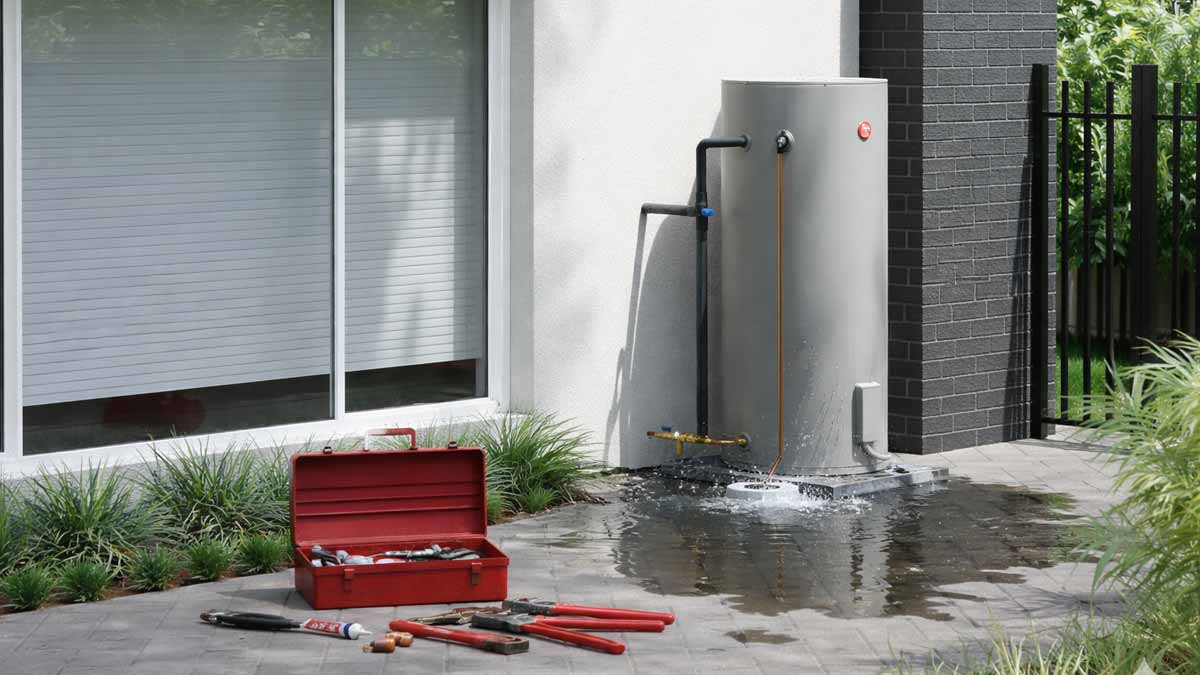 repair hot water system