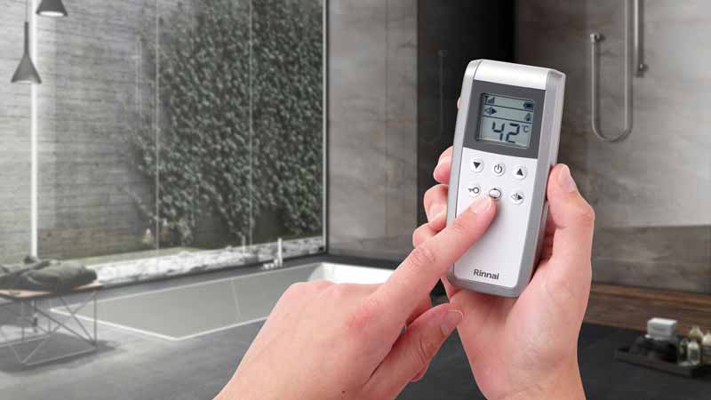 smart rinnai hot water unit