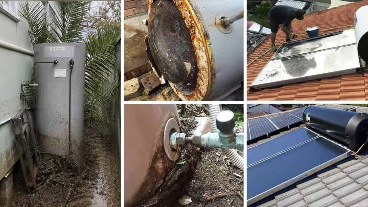 hot water service repair