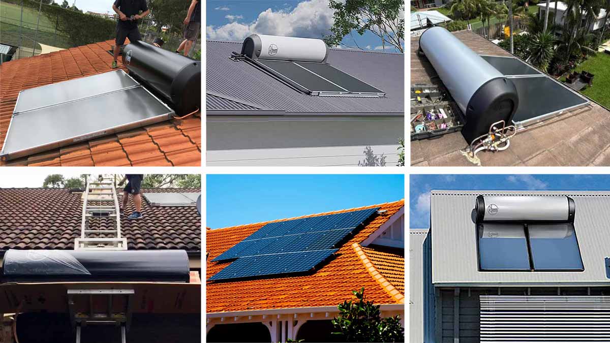 solar heating hot water systems