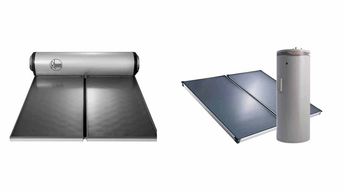 solar heating hot water systems different types